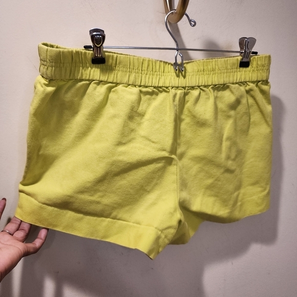 J. CREW cotton Neon pull on Elastic Waist shorts size 8 - Picture 7 of 9